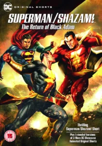 DVD black Adam DVD front - Tout Superman est dans Mag Of Steel