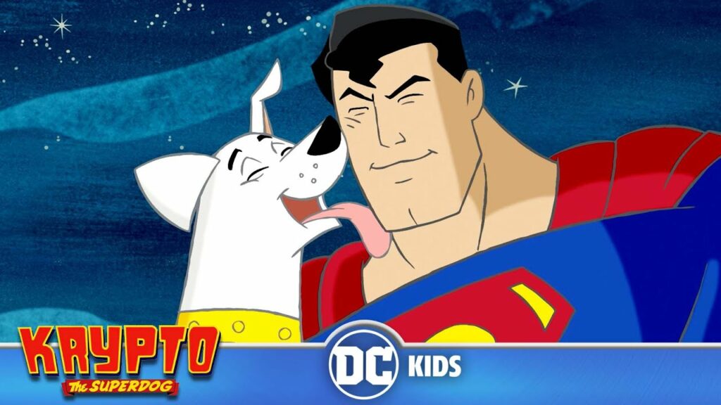 Krypto le superchien et Superman