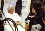 producer ilya salkind with marlon brando on the set of superman 1977 - Tout Superman est dans Mag Of Steel