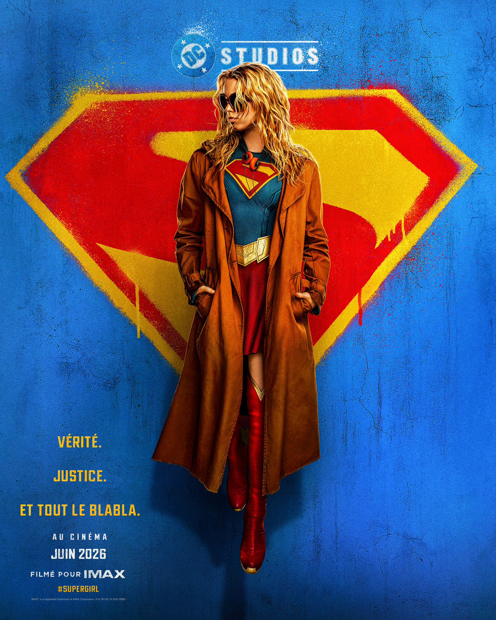 Supergirl (Woman of Tomorrow - 2026) - Tout Superman est dans Mag Of Steel SUpergirl Affiche Film VF 2026