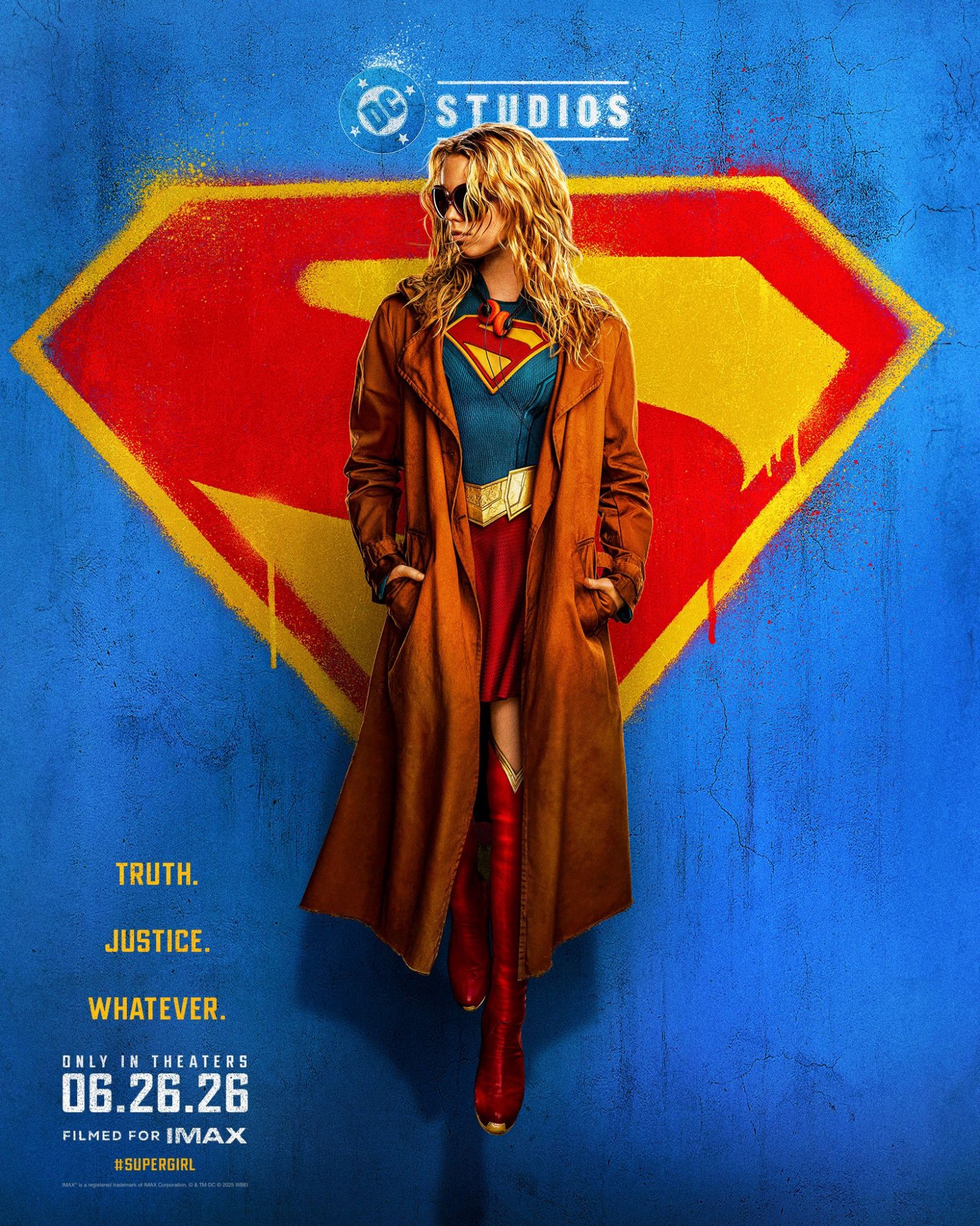 Supergirl (Woman of Tomorrow - 2026) - Tout Superman est dans Mag Of Steel Supergirl Poster Affiche VO 2026