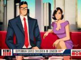 Metropolis Morning by Des Taylor - Tout Superman est dans Mag Of Steel