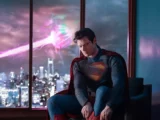 David Corenswet en costume de Superman, première image